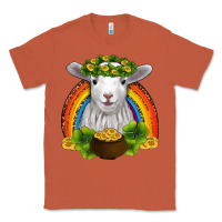 Copper st patricks day baby sheep shamrocks gold rainbow Classic Tee - RanaPortraitStore