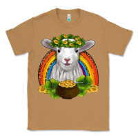 Toasted Coconut st patricks day baby sheep shamrocks gold rainbow Classic Tee - RanaPortraitStore