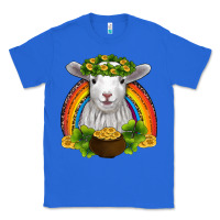 True Royal st patricks day baby sheep shamrocks gold rainbow Classic Tee - RanaPortraitStore