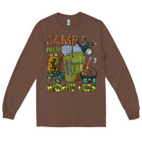 Chestnut camp more worry less Long Sleeve Tee - texasbilliewilder