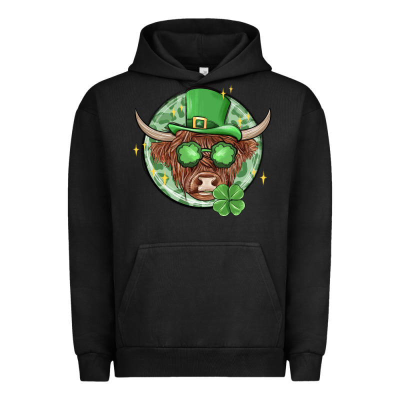 St. Patrick's Day Heifer Urban Hoodie by MaliasSmallBusiness | Teevron