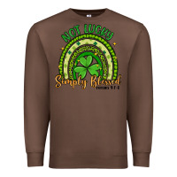 Chestnut not lucky simply blessed rainbow Premium Sweatshirt - Artiststas