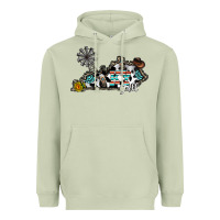 Matcha ky yall western Heavyweight Hoodie - CowhideDigitalArt