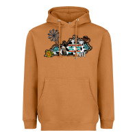 Meerkat ky yall western Heavyweight Hoodie - CowhideDigitalArt