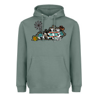 Sage ky yall western Heavyweight Hoodie - CowhideDigitalArt