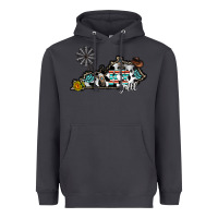 Smoke ky yall western Heavyweight Hoodie - CowhideDigitalArt