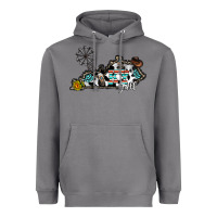 Storm ky yall western Heavyweight Hoodie - CowhideDigitalArt