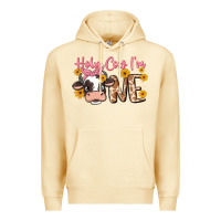 Pina Colada holy cow i'm one Premium Hoodie - MaliasSmallBusiness