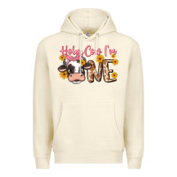 Sandshell holy cow i'm one Premium Hoodie - MaliasSmallBusiness