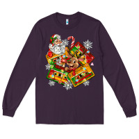Plum christmas cassette tapes Long Sleeve Tee - Zillion Design Studio