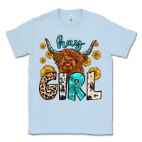 Dusty Blue hay girl Classic Tee - Zillion Design Studio