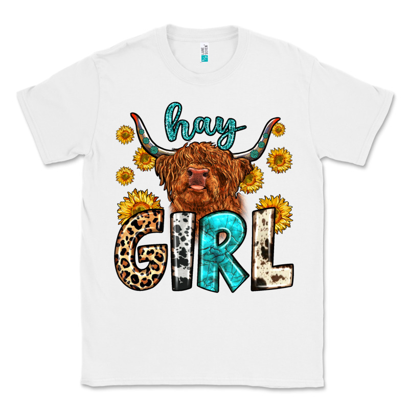 Hay Girl Classic Tee by Zillion Design Studio | Teevron