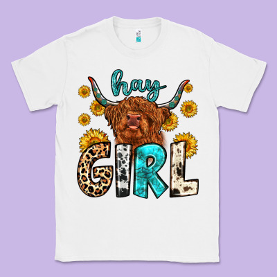 Hay Girl Classic Tee Designed By Zillion Design Studio