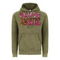 Vintage Olive sweet one donut Vintage Hoodie - AdoDesignShop