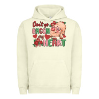 Pigment Pistachio don't go bacon my heart Urban Hoodie - MaliasSmallBusiness
