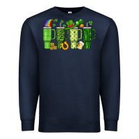 Navy obsessive cup disorder st patrick s day Premium Sweatshirt - Artiststas