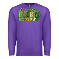 Purple obsessive cup disorder st patrick s day Premium Sweatshirt - Artiststas