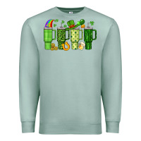 Seafoam obsessive cup disorder st patrick s day Premium Sweatshirt - Artiststas