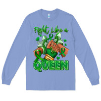 Colony Blue green ribbon liver cancer afro girl sneakers Long Sleeve Tee - RanaPortraitStore