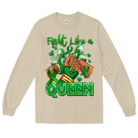 Mushroom green ribbon liver cancer afro girl sneakers Long Sleeve Tee - RanaPortraitStore