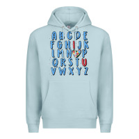 Blue Mist alphabet autism awareness Premium Hoodie - MaliasSmallBusiness