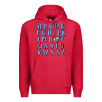 Cardinal alphabet autism awareness Premium Hoodie - MaliasSmallBusiness