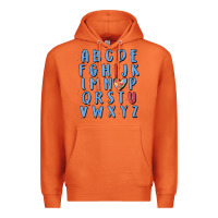 Carrot alphabet autism awareness Premium Hoodie - MaliasSmallBusiness
