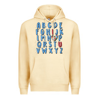 Pina Colada alphabet autism awareness Premium Hoodie - MaliasSmallBusiness