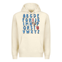 Sandshell alphabet autism awareness Premium Hoodie - MaliasSmallBusiness