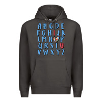 Smoke alphabet autism awareness Premium Hoodie - MaliasSmallBusiness