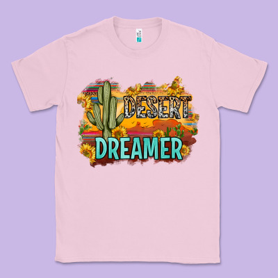 Desert Dreamer Classic Tee Designed By Zillion Design Studio