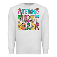 Oatmeal Heather team first grade Premium Sweatshirt - JahusDesignShop