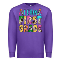 Purple team first grade Premium Sweatshirt - JahusDesignShop