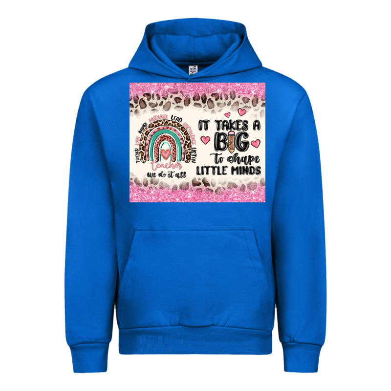 It Takes A Big To Shape Little Minds Urban Hoodie by MaliasSmallBusiness | Teevron