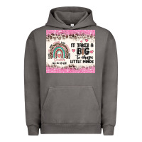 Pigment Tornado it takes a big to shape little minds Urban Hoodie - MaliasSmallBusiness