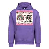 Tulip it takes a big to shape little minds Urban Hoodie - MaliasSmallBusiness
