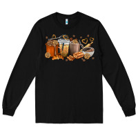 Black cookie coffee cups Long Sleeve Tee - texasbilliewilder
