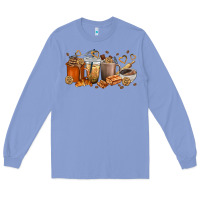 Colony Blue cookie coffee cups Long Sleeve Tee - texasbilliewilder