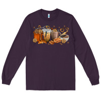 Plum cookie coffee cups Long Sleeve Tee - texasbilliewilder