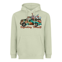 Respiratory Therapist Truck Heavyweight Hoodie | Teevron