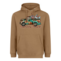 Toasted Coconut respiratory therapist truck Heavyweight Hoodie - RacoonDesign