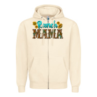 Sandshell ranch mama Zipper Hoodie - texasbilliewilder