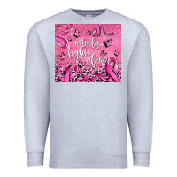 Heather Grey nobody fights alone Premium Sweatshirt - AdoDesignShop