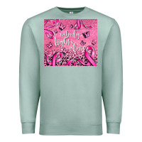 Seafoam nobody fights alone Premium Sweatshirt - AdoDesignShop