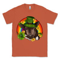 Copper st patricks day baby cow shamrock rainbow gold Classic Tee - RanaPortraitStore