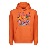 Carrot tanned and tipsy Premium Hoodie - MaliasSmallBusiness