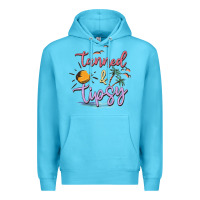 Ocean Blue tanned and tipsy Premium Hoodie - MaliasSmallBusiness