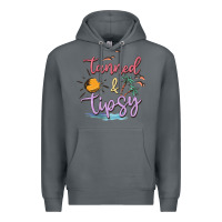 Rock tanned and tipsy Premium Hoodie - MaliasSmallBusiness