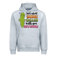 Heather Grey just about done dillin with you bitches Urban Hoodie - MaliasSmallBusiness