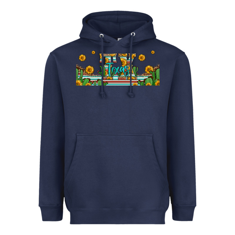 Tx Texas 16oz Libbey Glass Heavyweight Hoodie by HRA Design Shop | Teevron